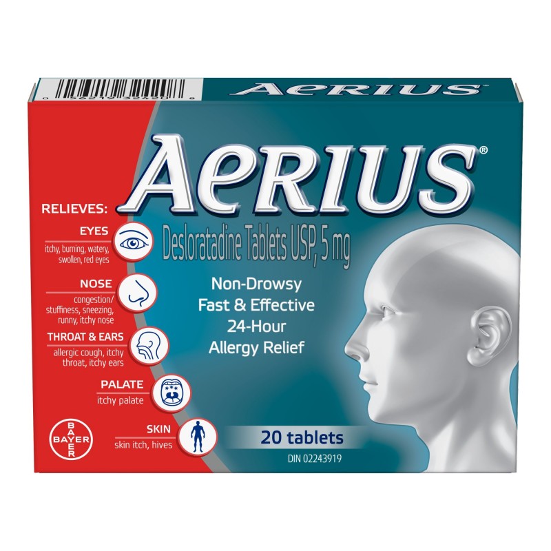 Aerius Allergy 5mg - 20s