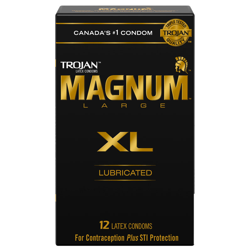 Trojan Magnum Condoms - Extra Large - 12s