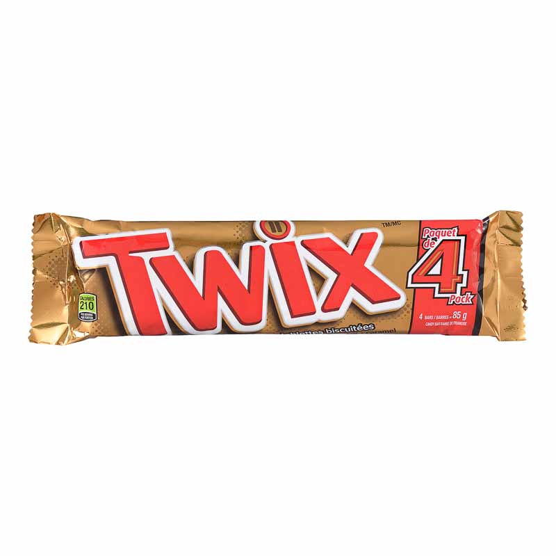 Twix Cookie Bars - 4 pack - 85g