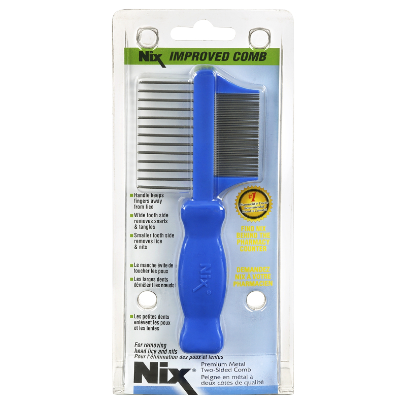 Nix Premium Metal Two-Sided Comb - 02159