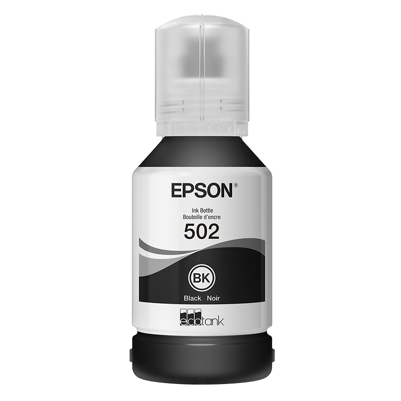 Epson EcoTank 502 Black Ink Bottle - T502120-S