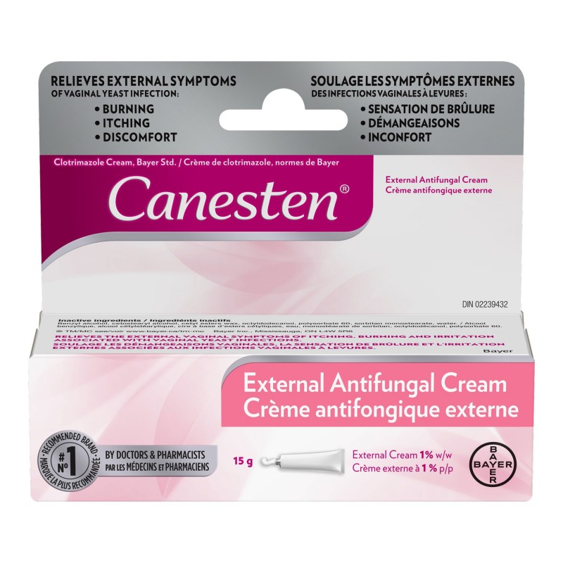 Canesten 1% Topical Cream - 15g 