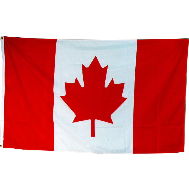 Canada Fabric Flag - 3 x 5 feet