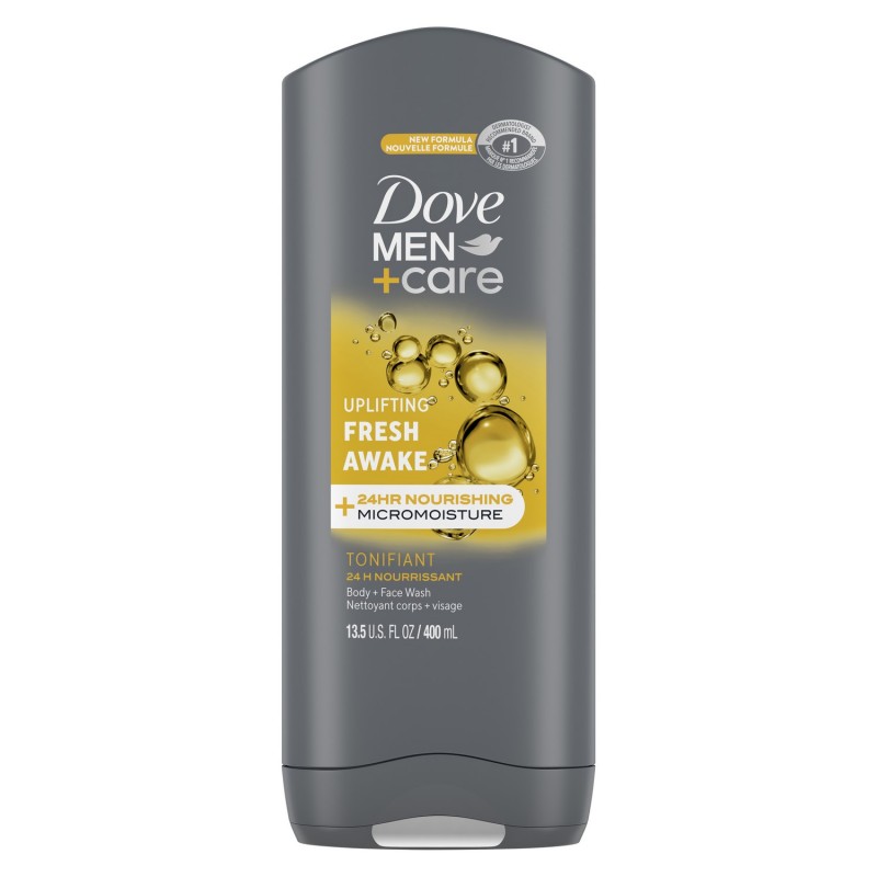 Dove Men+Care Fresh Awake Energizing Scent Body & Face Wash - 400ml