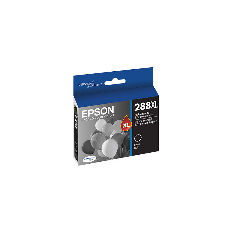 Epson 288XL High Capacity Dura Bright Ink - Black - T288XL120-S