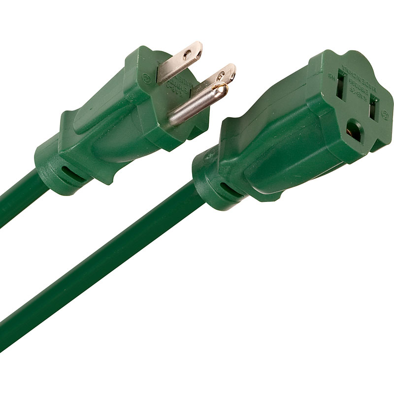 Globe Cord - 1 Outlet - 8m - Green