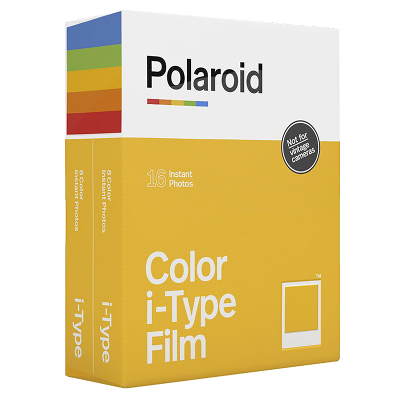 Polaroid Colour i-Type Instant Film Twin Pack - 16 Exposures - PRD006009