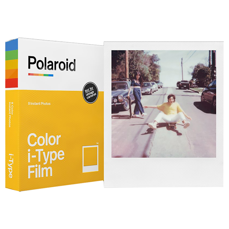 Polaroid Colour i-Type Instant Film - 8 Exposures - PRD006000 | London