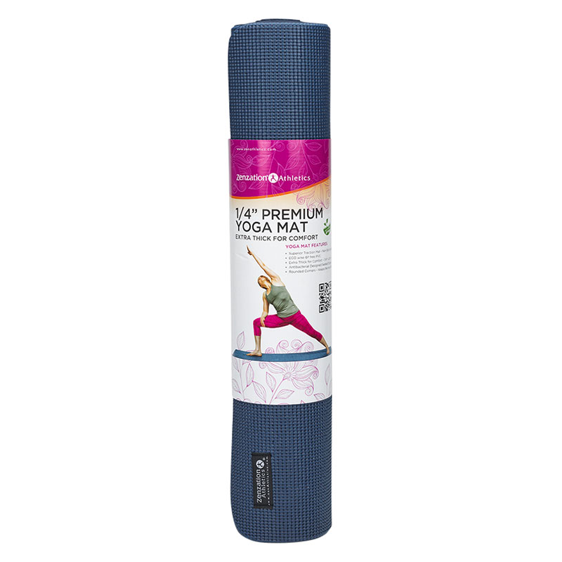 Zenzation Yoga Mat - 5mm - Blue