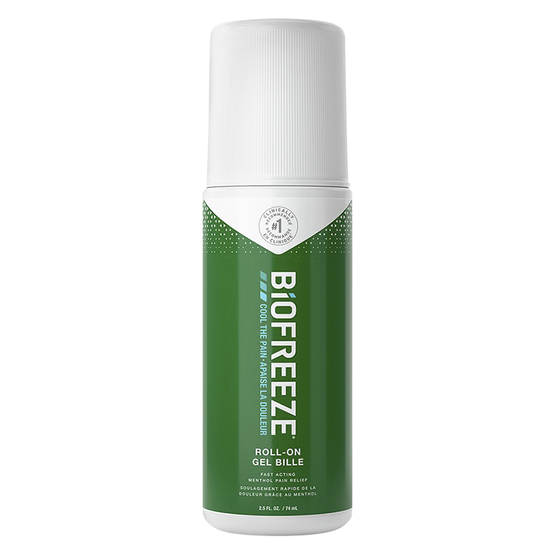 Biofreeze Cold Therapy Pain Relief Roll On - 74ml | London Drugs