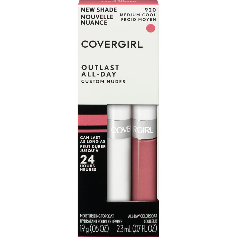 CoverGirl Outlast All-Day Custom Nudes Lipstick - Medium Cool
