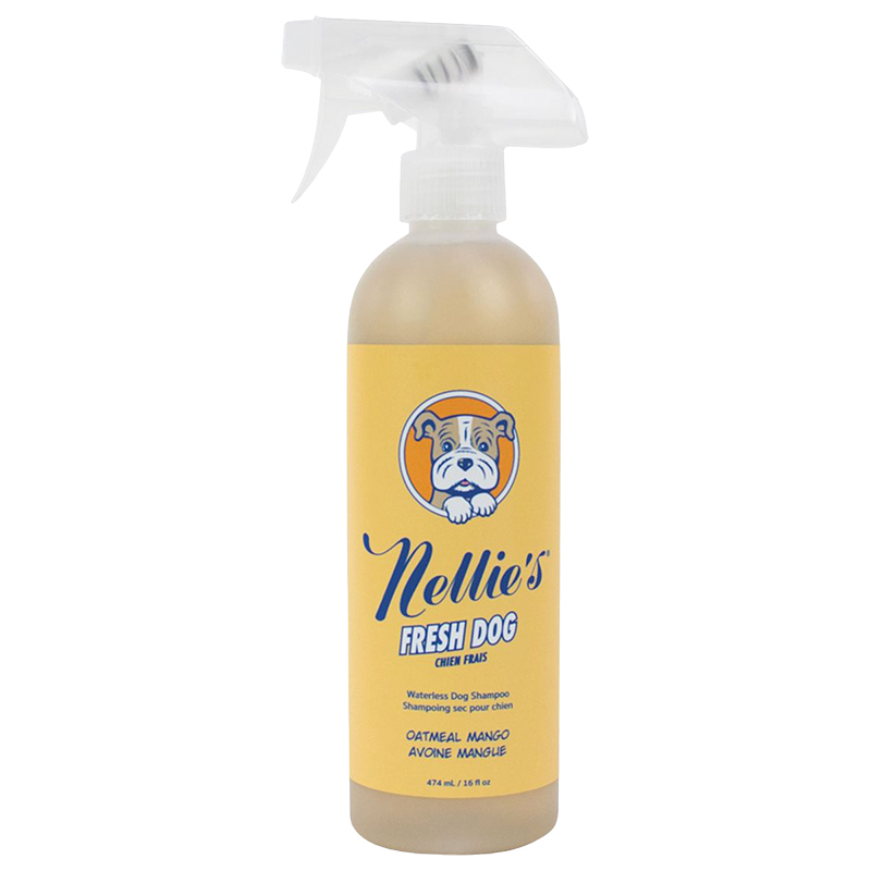 Nellie's Fresh Dog Oatmeal  Pet Shampoo - Mango - 474ml