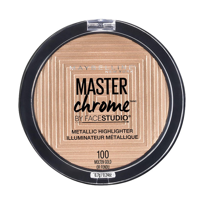 Maybelline Facestudio Master Chrome Metallic Highlighter - Molten Gold