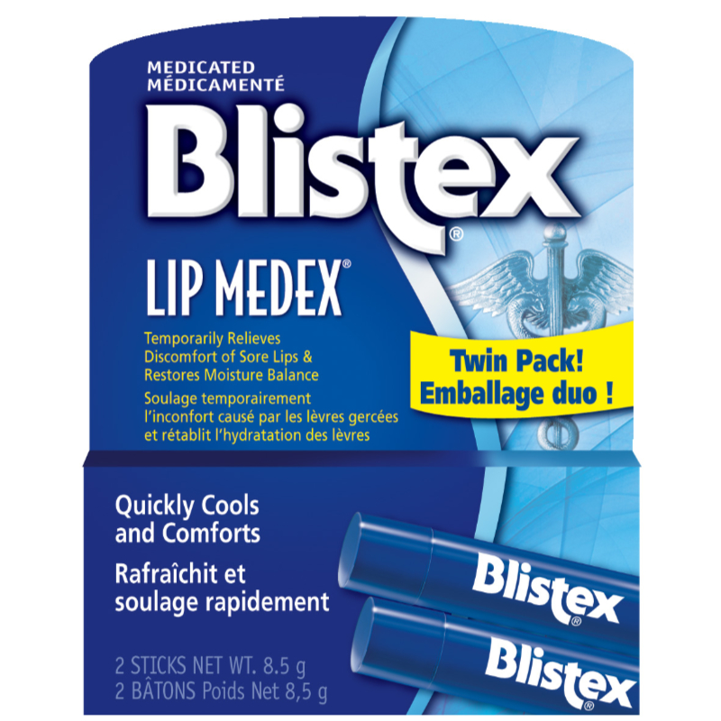 Blistex Lip Medex Twin Pack - 2 x 4.25g