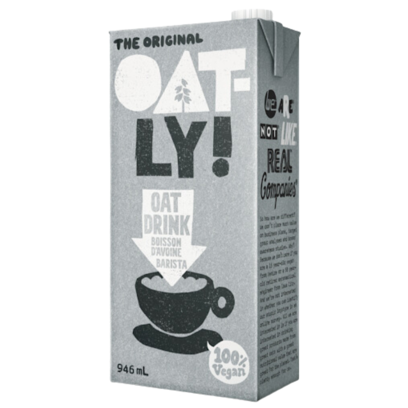 Oatly Barista Oat Milk - 946ml