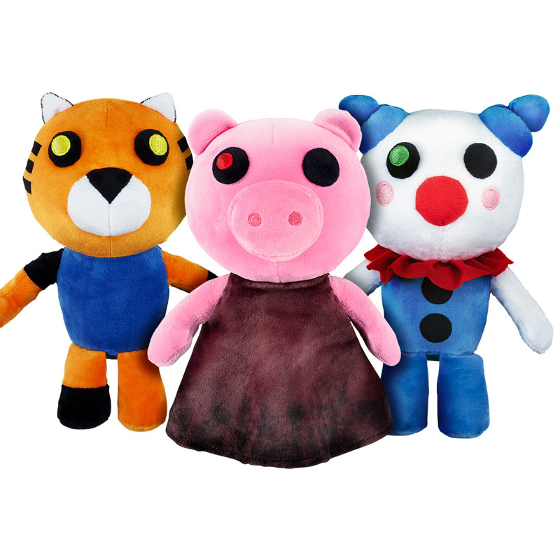 Piggy Plush with Beans - 8in - Assorted