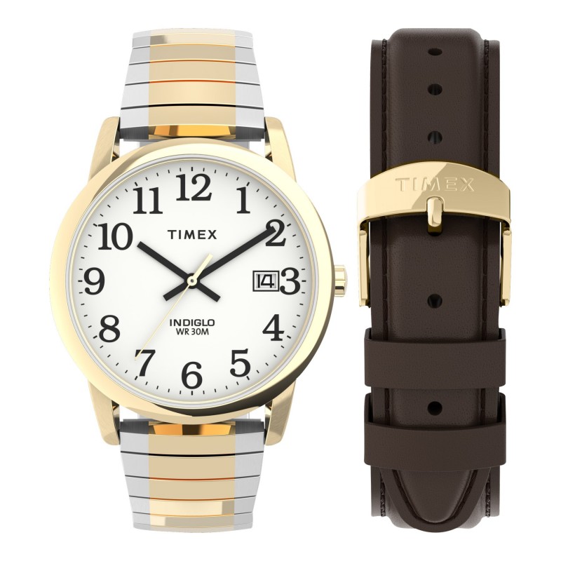 Timex Easy Reader Women's Analog Watch - Gold/Silver