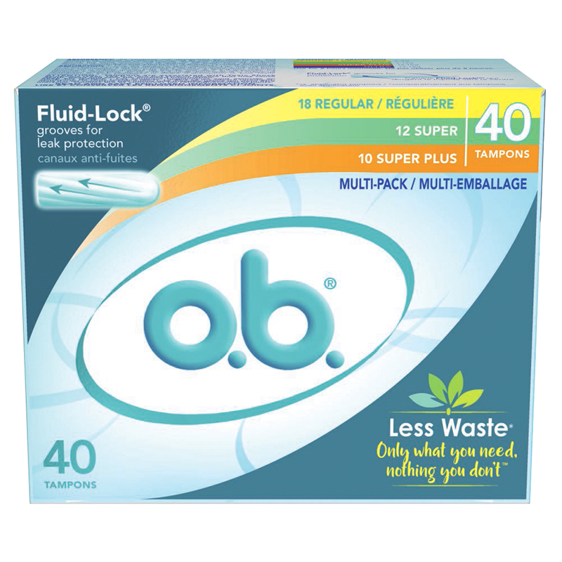 O.B. Tampons - Multi-Pack - 40s