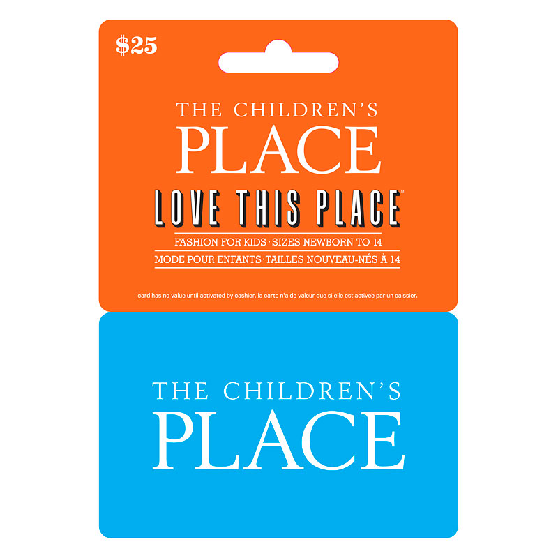 The Children's Place Gift Card - $25