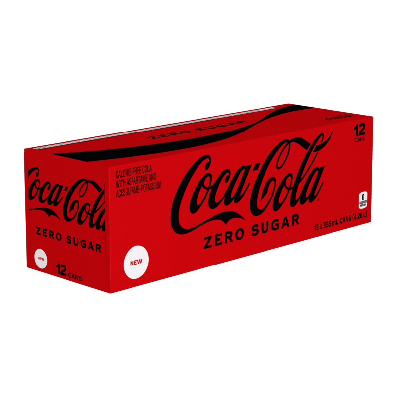 Coca-Cola Zero Sugar - 12 x 355ml