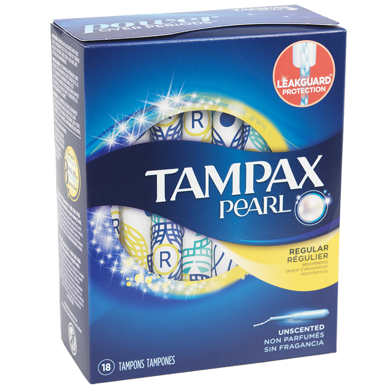 Tampax Pearl - Regular - 18s