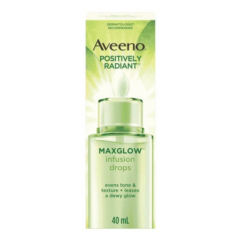 Aveeno Positively Radiant Maxglow Infusion Drops - 40ml