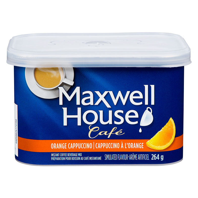 Maxwell House Cafe - Orange Cappuccino - 264g
