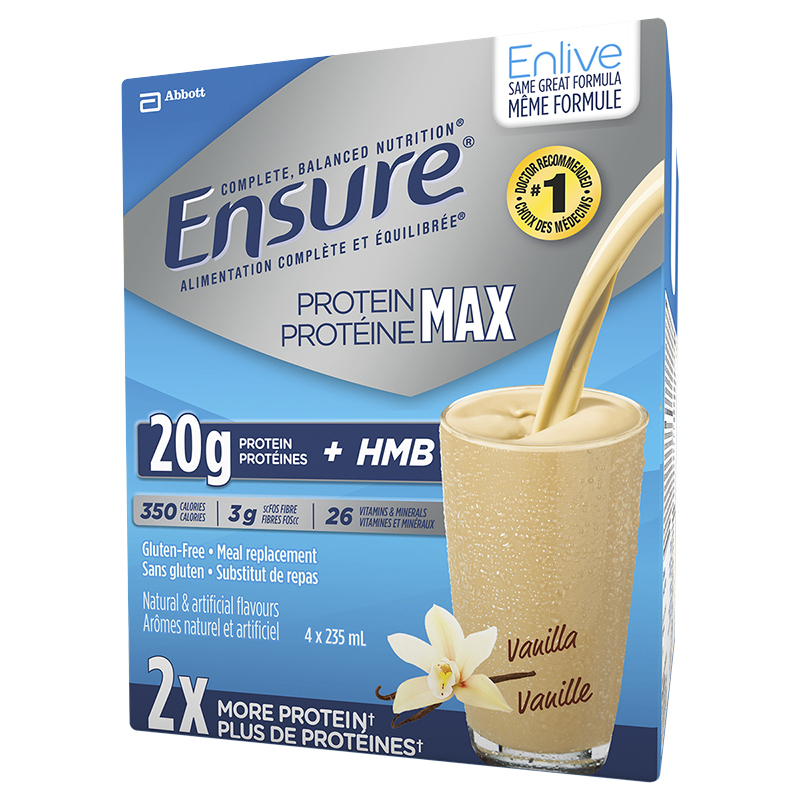Ensure Protein Max - Vanilla - 4 x 235ml