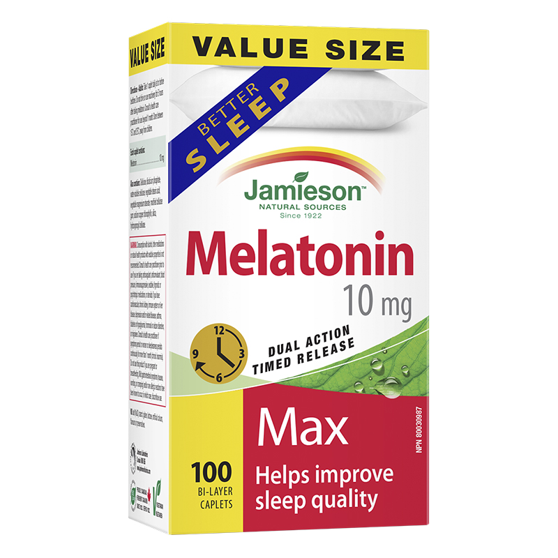 Jamieson Melatonin Max 10 mg - 100s