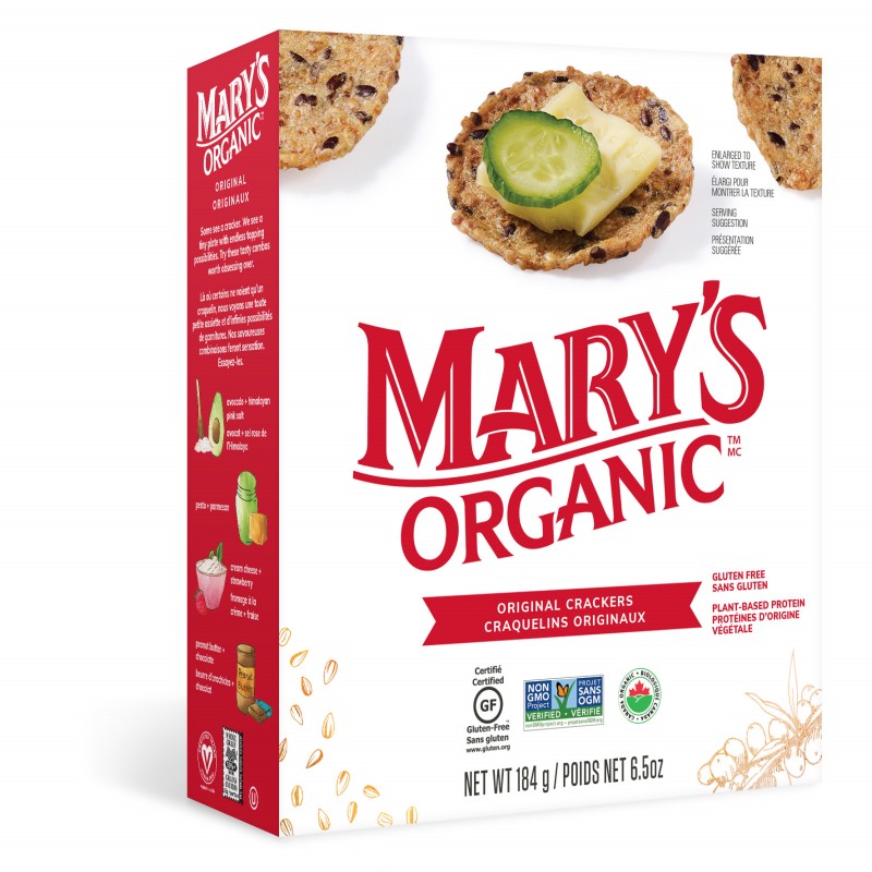 Mary's Organic Crackers - Original - 184g