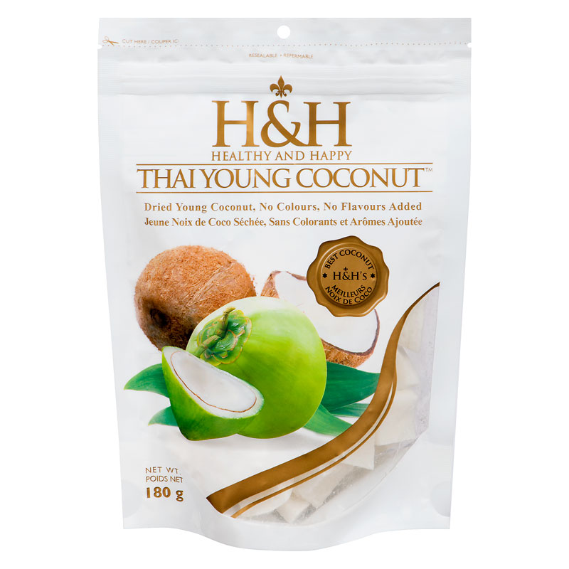 Healthy and Happy Thai Young Coconut - 180g
