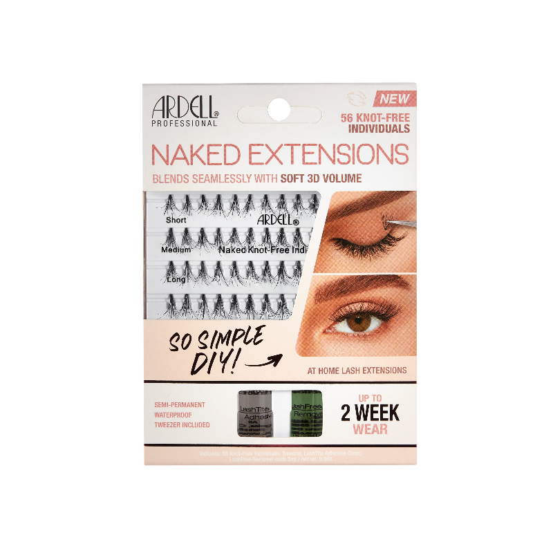 Ardell Professional 56 Knot-Free Individual Naked Extentions