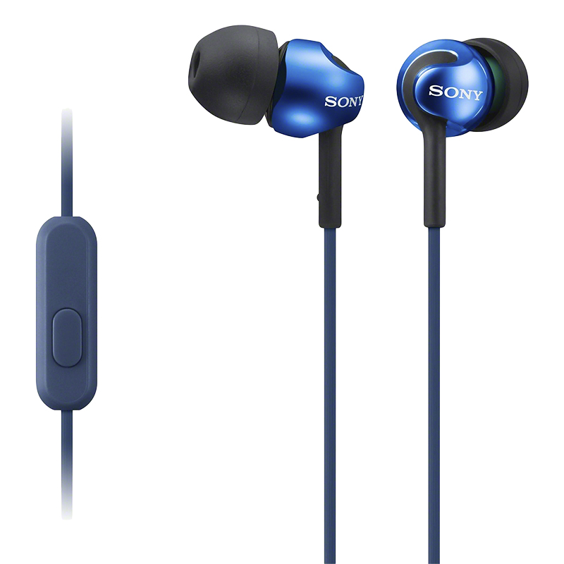 Sony Earbud Headphones - Blue - MDREX110AP/L