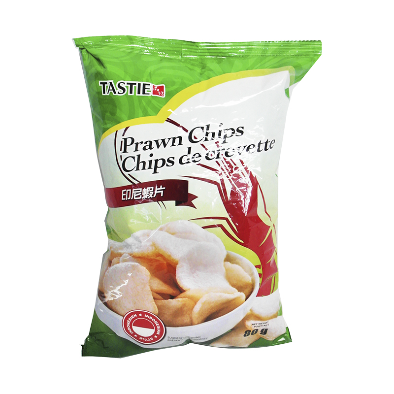 Tastie Prawn Chips - 80g