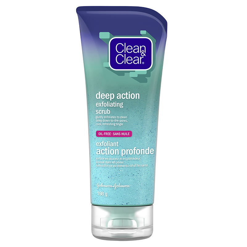 Clean&Clear Deep Action Exfoliating Scrub - Oil-Free - 198g