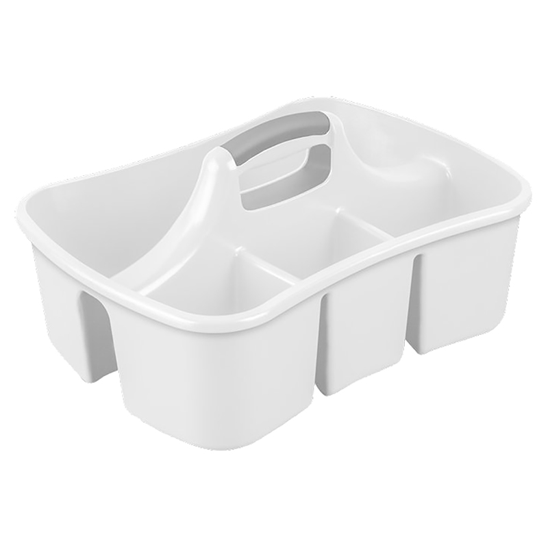 Sterilite Divided Ultra Carrying Caddy - White