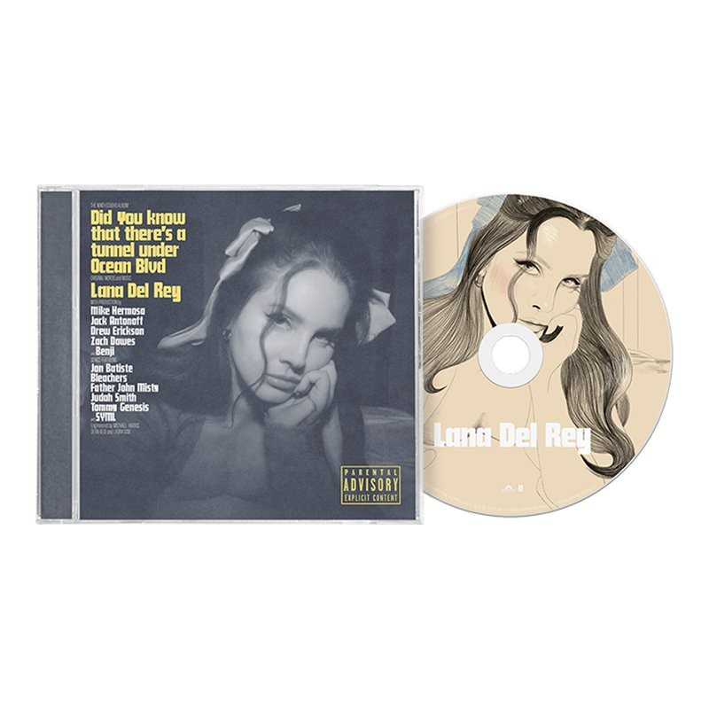 Lana Del Rey - Did You Know That There's a Tunnel Under Ocean Blvd - CD