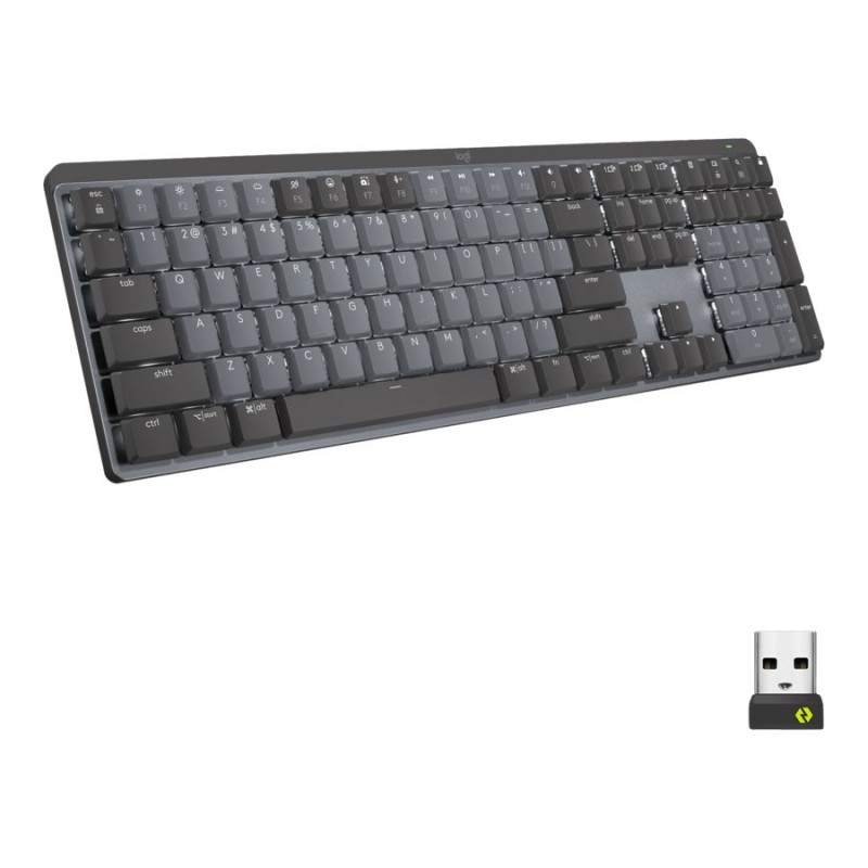 Logitech MX Mechanical Wireless Illuminated Keyboard - Black - 6900352