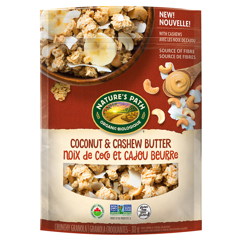 Nature's Path Granola - Coconut & Cashew Butter - 312g