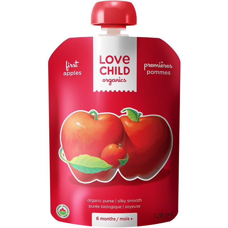 Love Child Organics Puree - First Apples - 128ml
