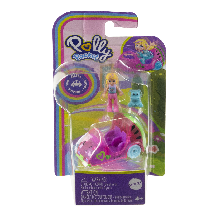 Polly Pocket Single Vehicle - Assorted