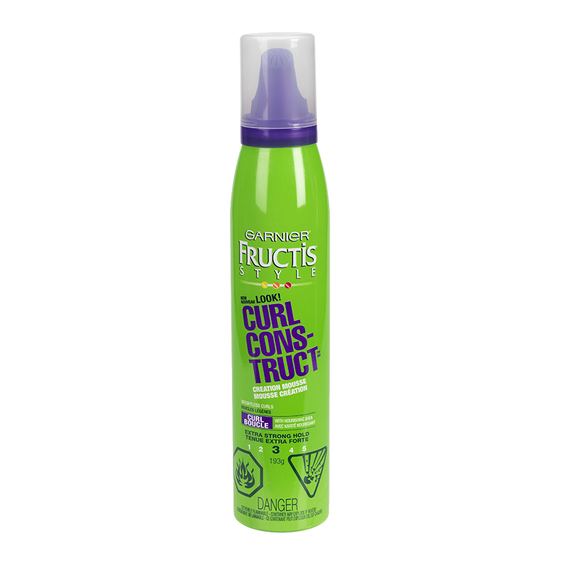 Fructis Curl Construct Extra Strong Mousse - 193g