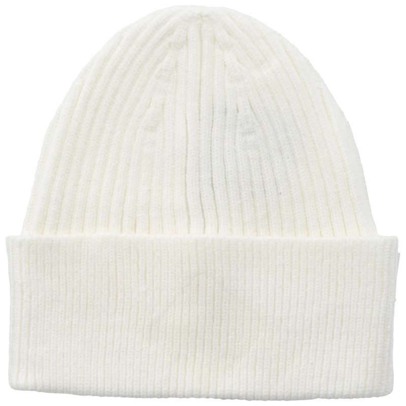Di Firenze Ladies Solid Knit Beanie - Ivory
