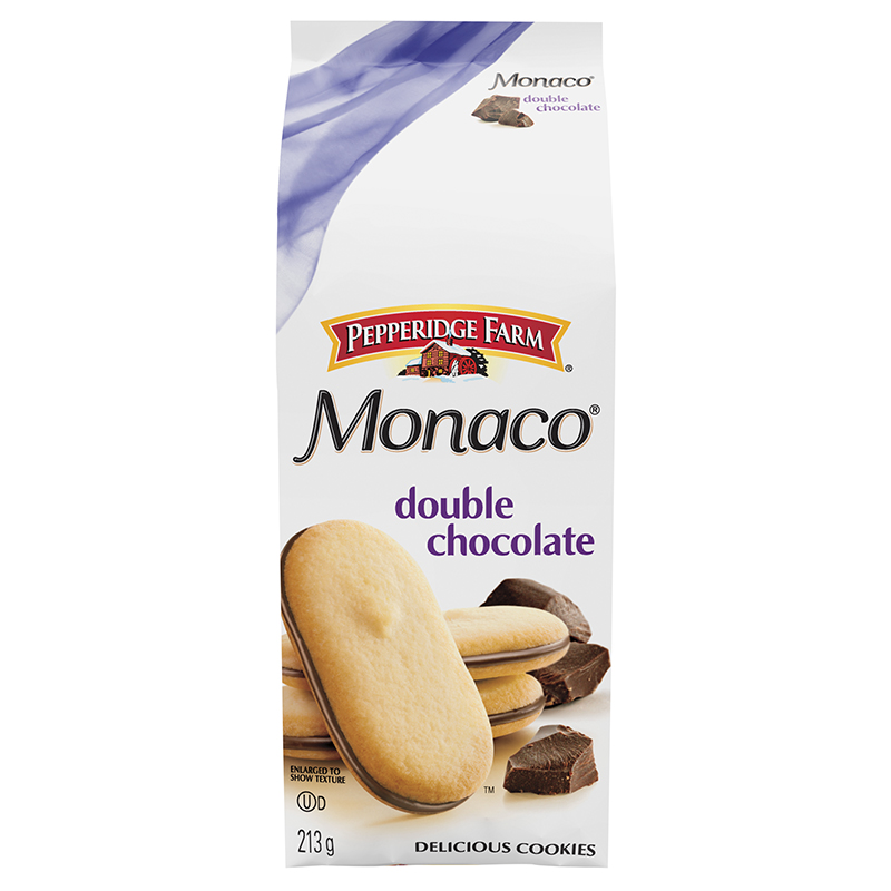 Pepperidge Farm Monaco Cookies -&nbsp;&nbsp;Double Chocolate&nbsp;- 213g