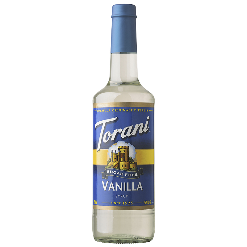 Torani Vanilla Syrup - Sugar Free - 750ml