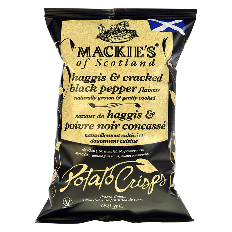 Mackie's Potato Crisps - Haggis & Black Pepper - 150g