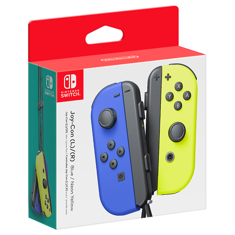 テレビ/映像機器 その他 Nintendo Switch Joy-Con Controllers - 2 Pack - Blue/Neon Yellow - HACAJAPAA