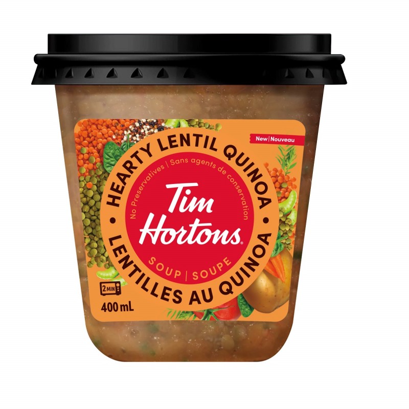 Tim Hortons Hearty Lentil Quinoa Soup - 400ml