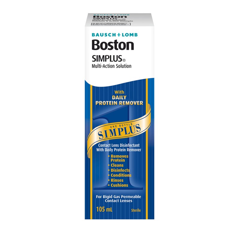 Bausch & Lomb Boston Simplus Multi-Action Solution - 105ml