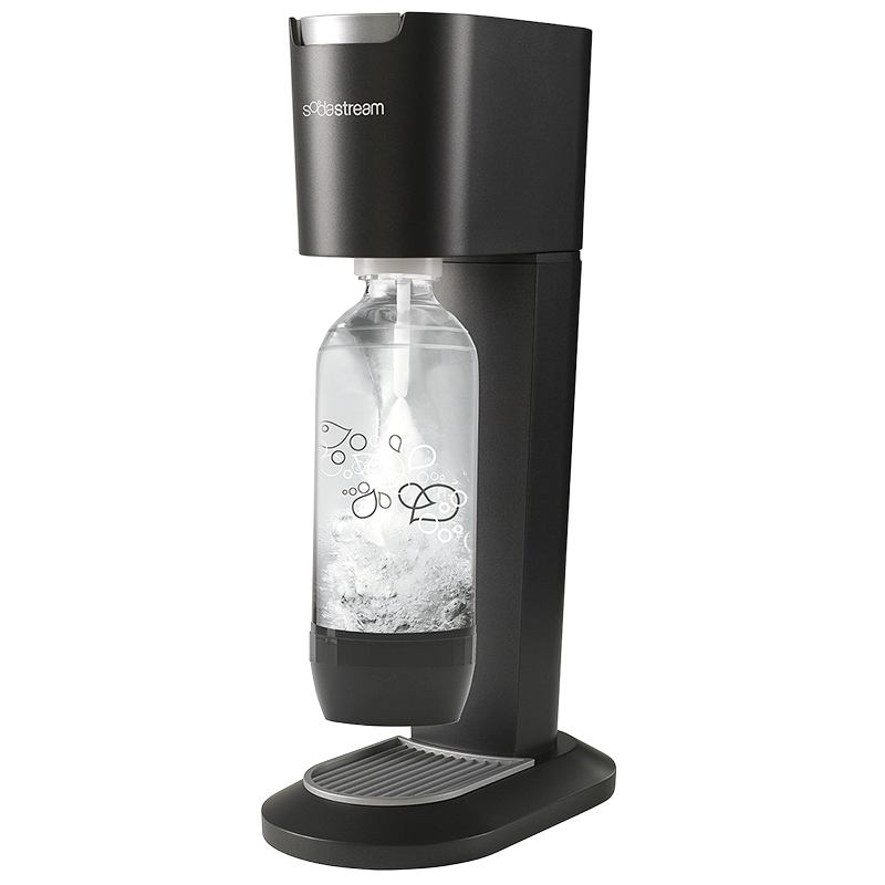 SodaStream Genesis Sparkling Water Maker Machine with 1 Litre Reusable BPA Free